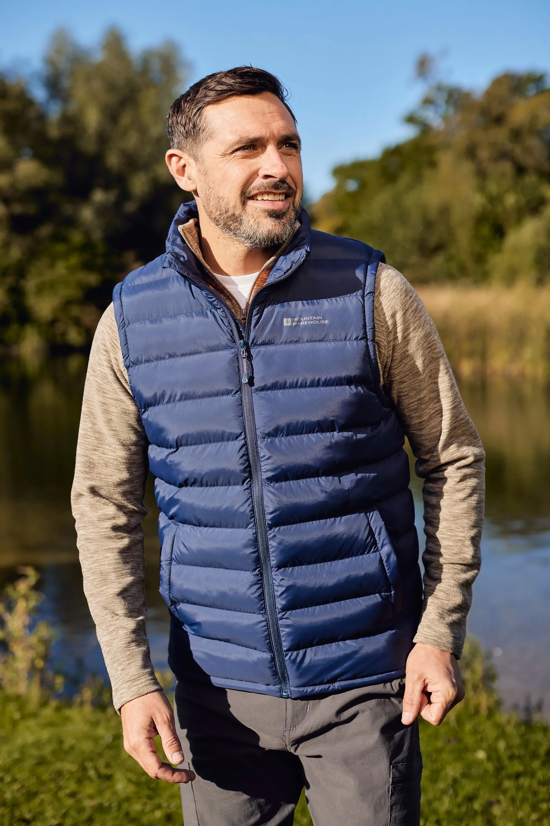 Mountain Warehouse Uomo Seasons II - Gilet imbottito impermeabile