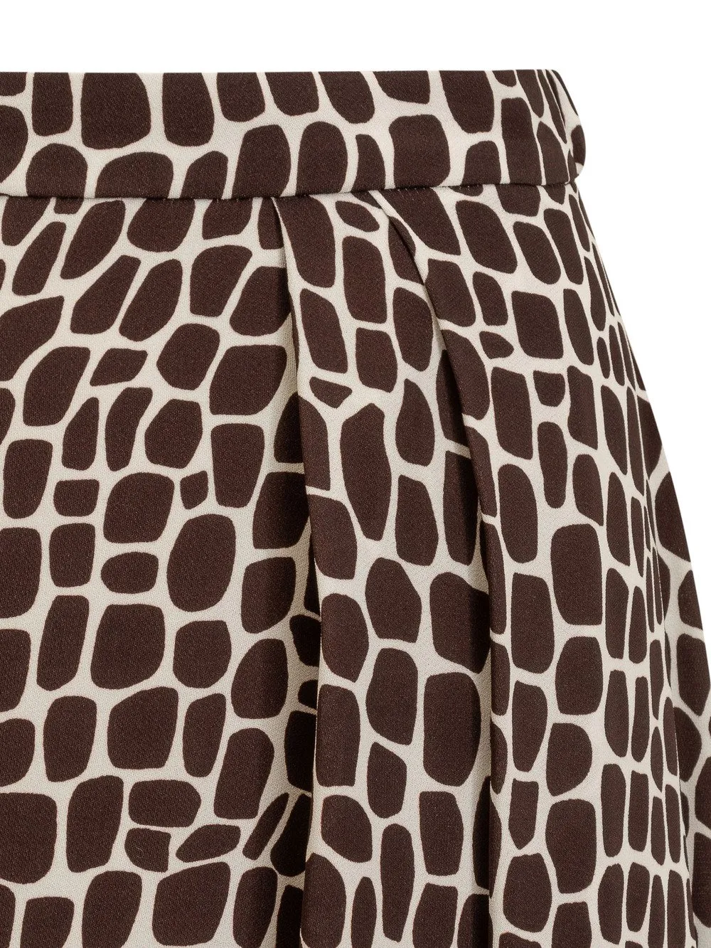 MSGM Gonna Lunga Asimmetrica con Stampa  