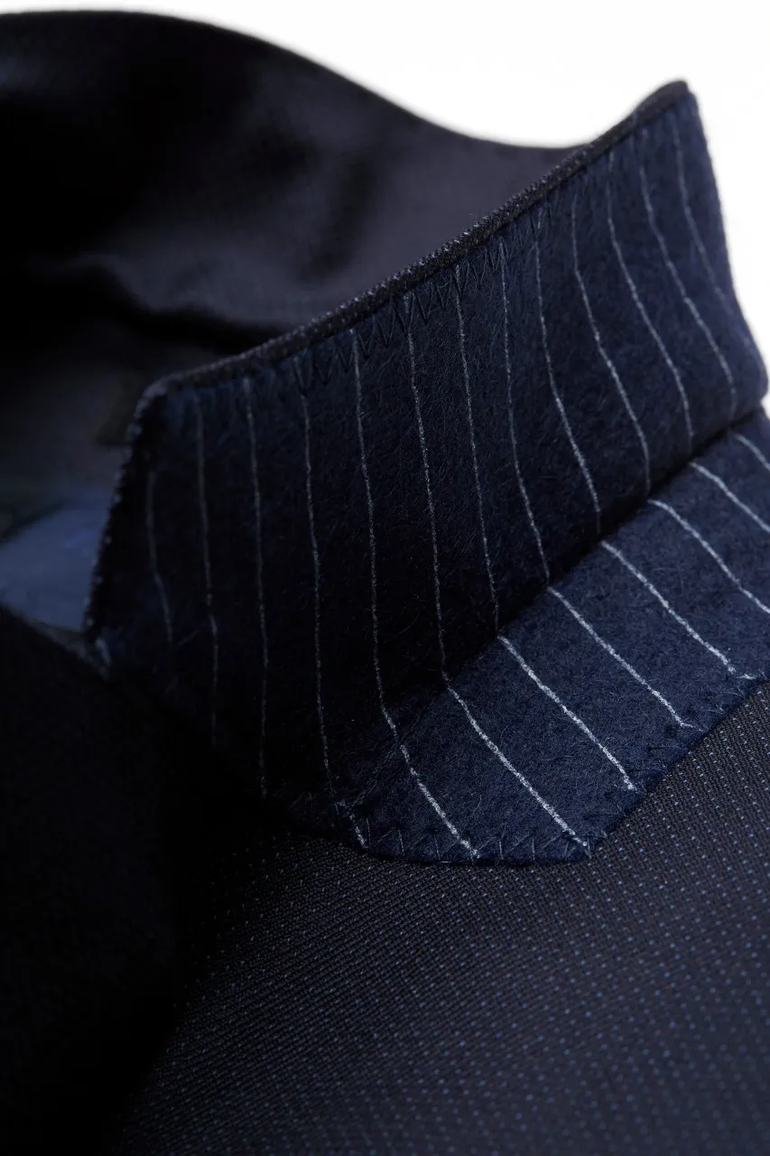 Navy blue dress with waistcoat digel drop four short fabric Reda 110 's