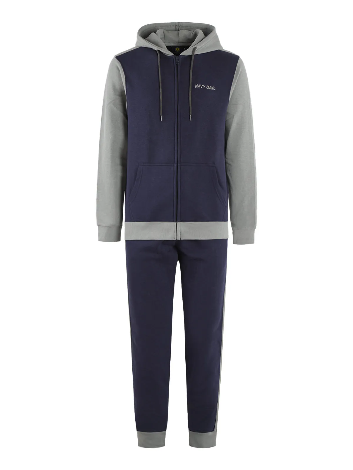 Navy Sail Sweat homme avec capuche et zip