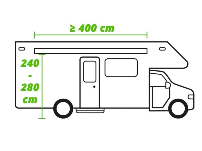 Obelink Palma 320 Easy Air veranda gonfiabile per caravan e camper