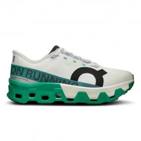 On Cloudmonster Hyper Bianco Verde - Scarpe Running Uomo