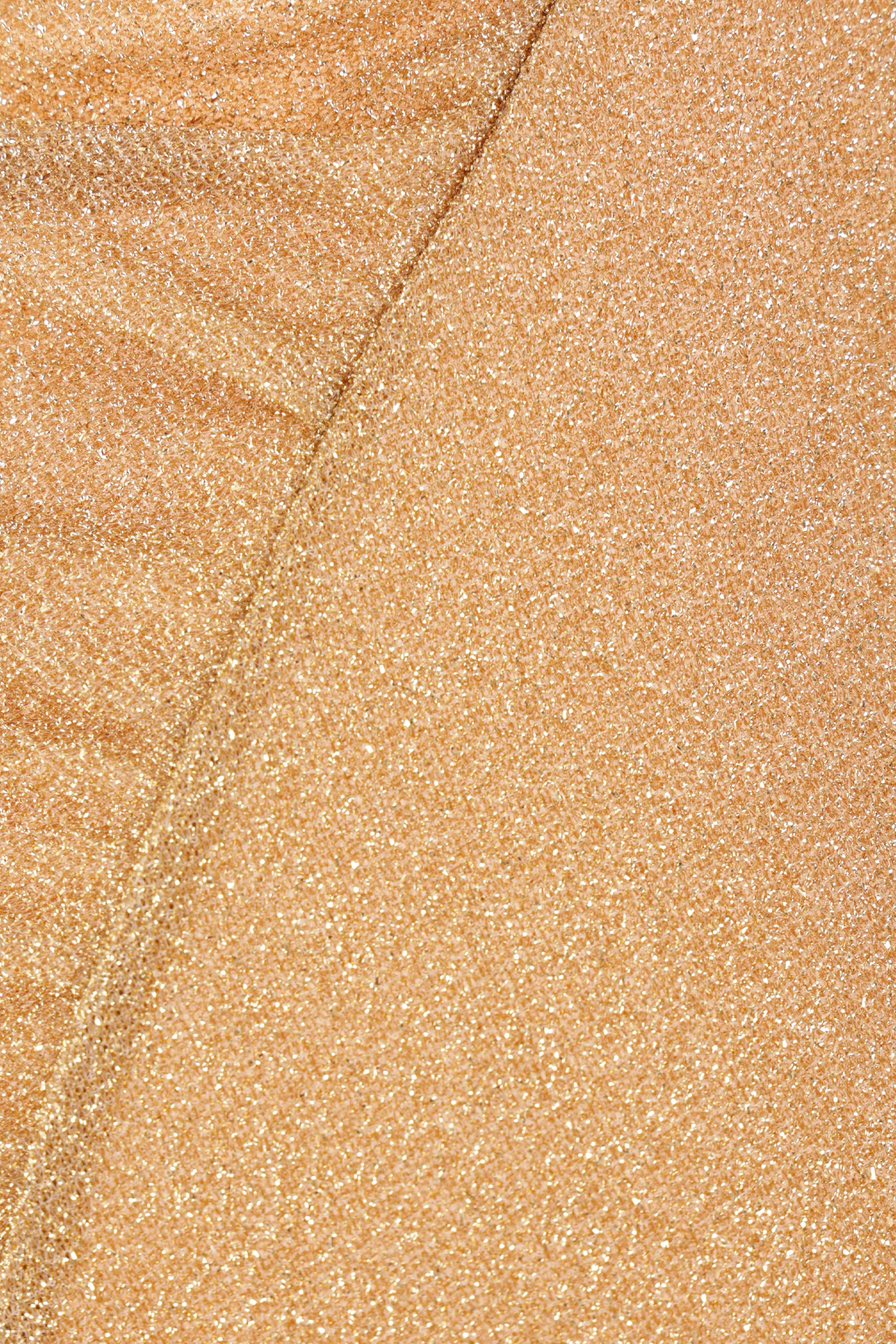 OSEREE abito lungo Lumière Lace in lurex