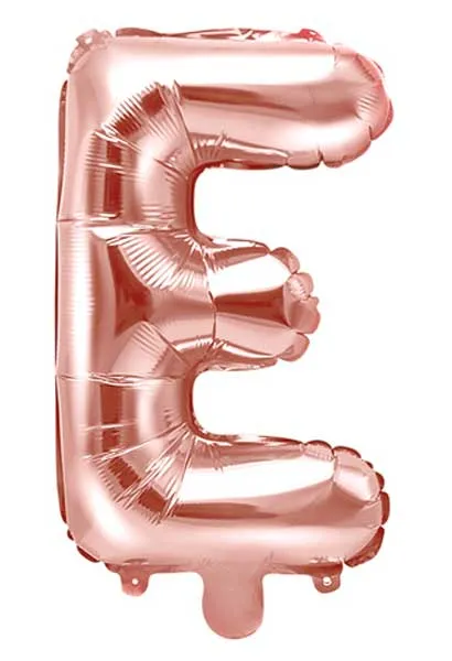 Palloncino E oro rosa 35cm