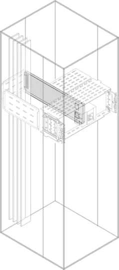 Pannello divisore ABB 1STQ per Schede modulari - System Pro E Power, 200 x 700mm