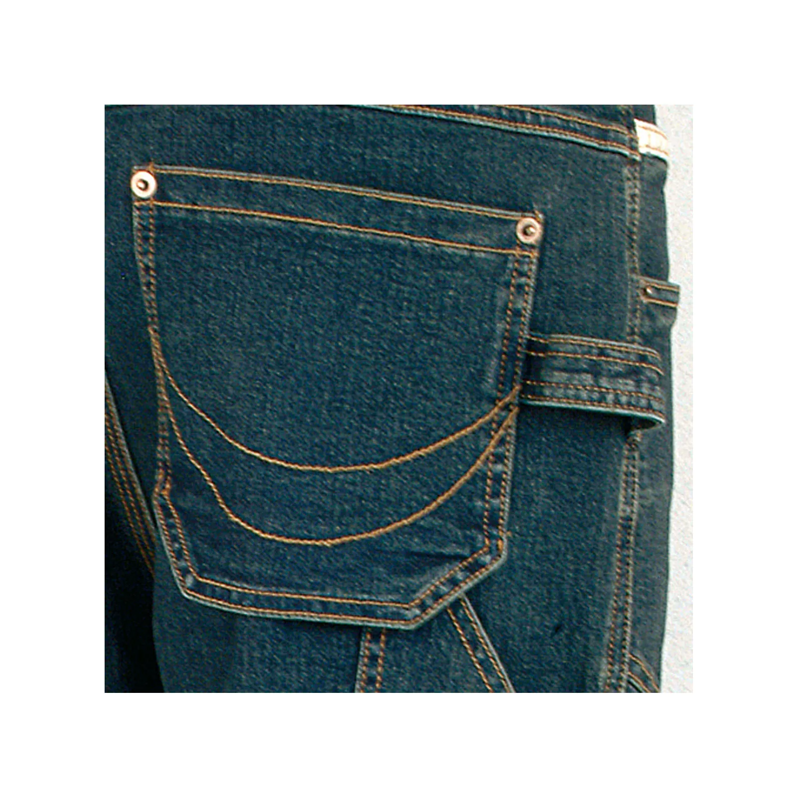 Pantalone Cargo JEANS da Lavoro COFRA Multitasche Tessuto Elasticizzato Chiusure Zip modello BARCELONA