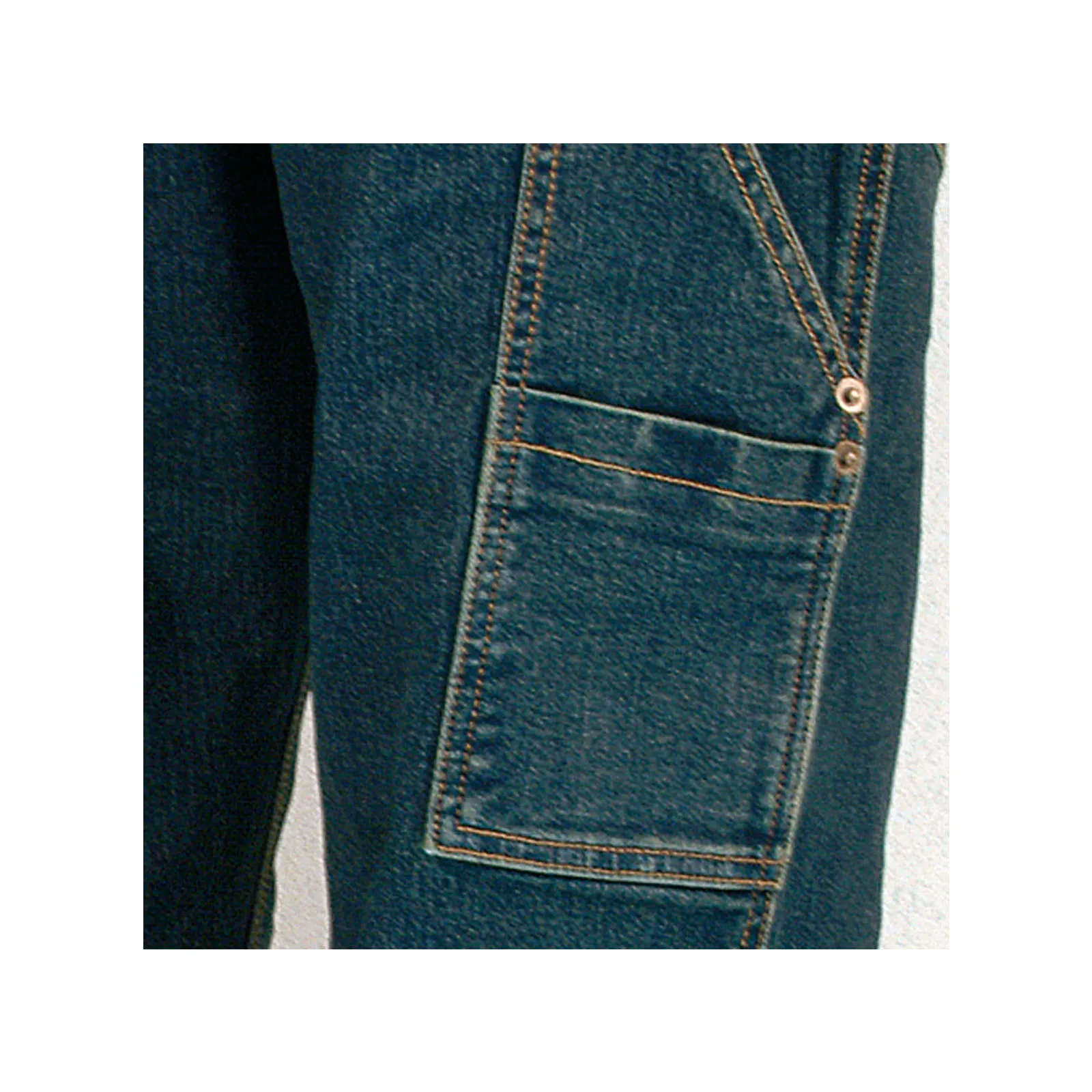 Pantalone Cargo JEANS da Lavoro COFRA Multitasche Tessuto Elasticizzato Chiusure Zip modello BARCELONA