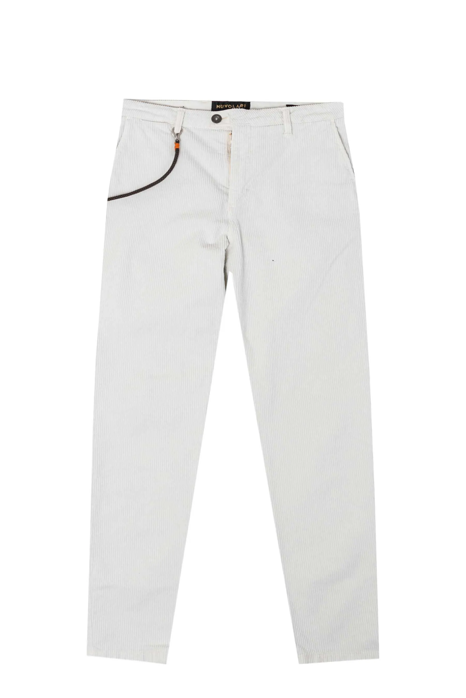 PANTALONE CHINO UOMO NUVOLARI WONKA PANNA