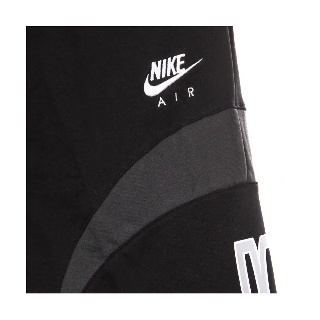 pantalone tuta leggero donna w air fleece mr jogger BLACK/DK SMOKE GREY/WHITE