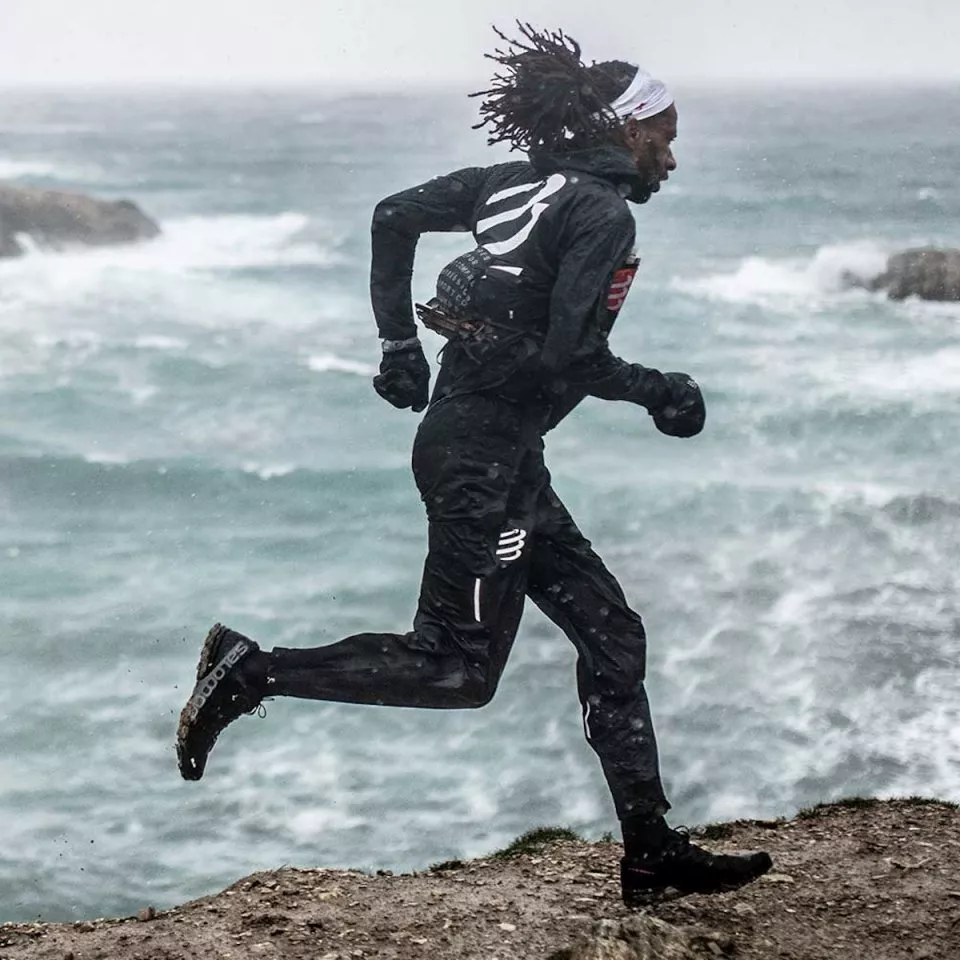 Pantaloni Compressport Hurricane Waterproof 10/10 Pants