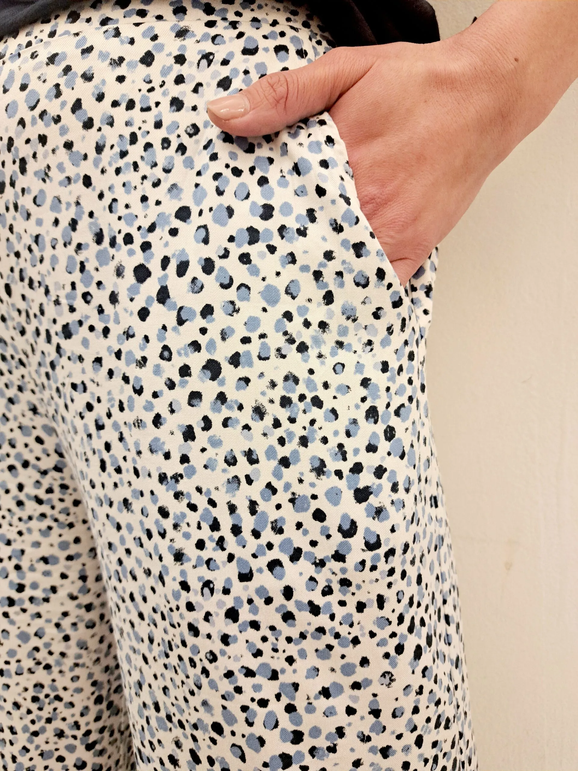 Pantaloni IHAYA Della Robbia Blue Ichi