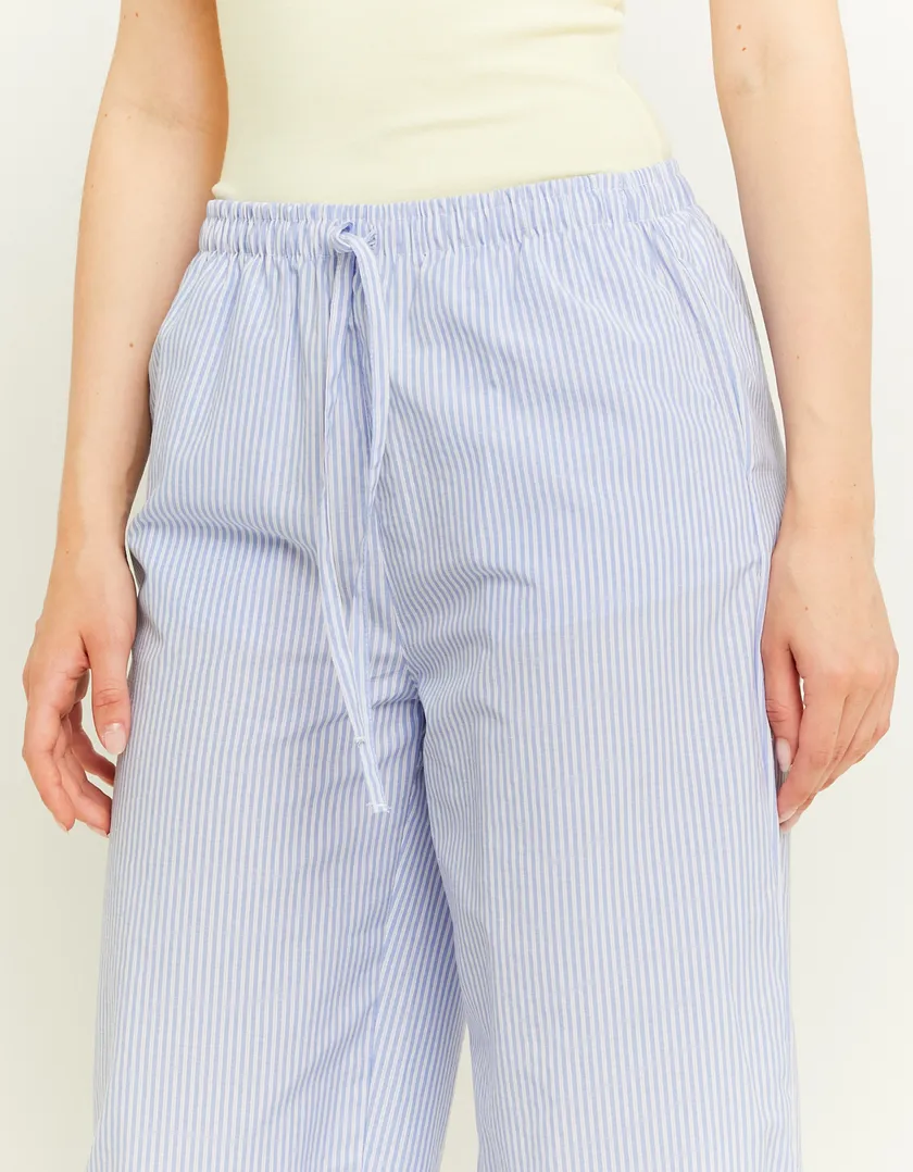 Pantaloni Stile Pigiama a Righe  