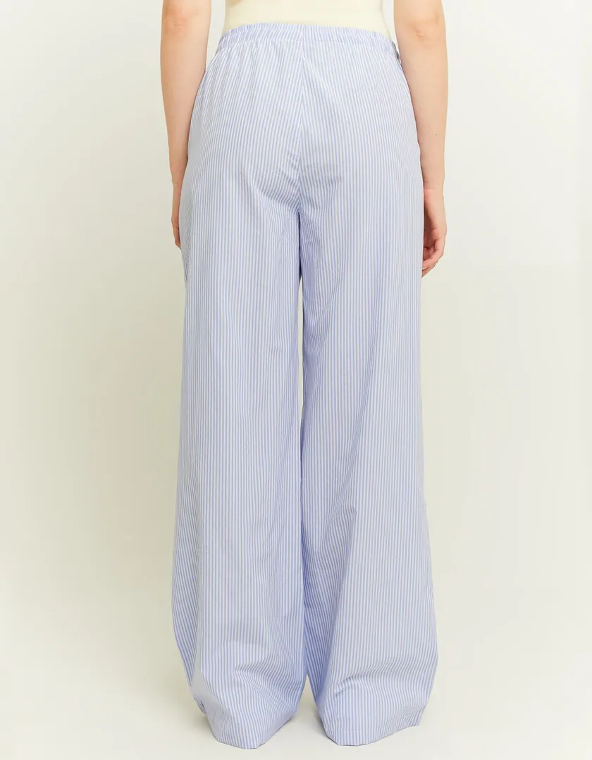 Pantaloni Stile Pigiama a Righe  