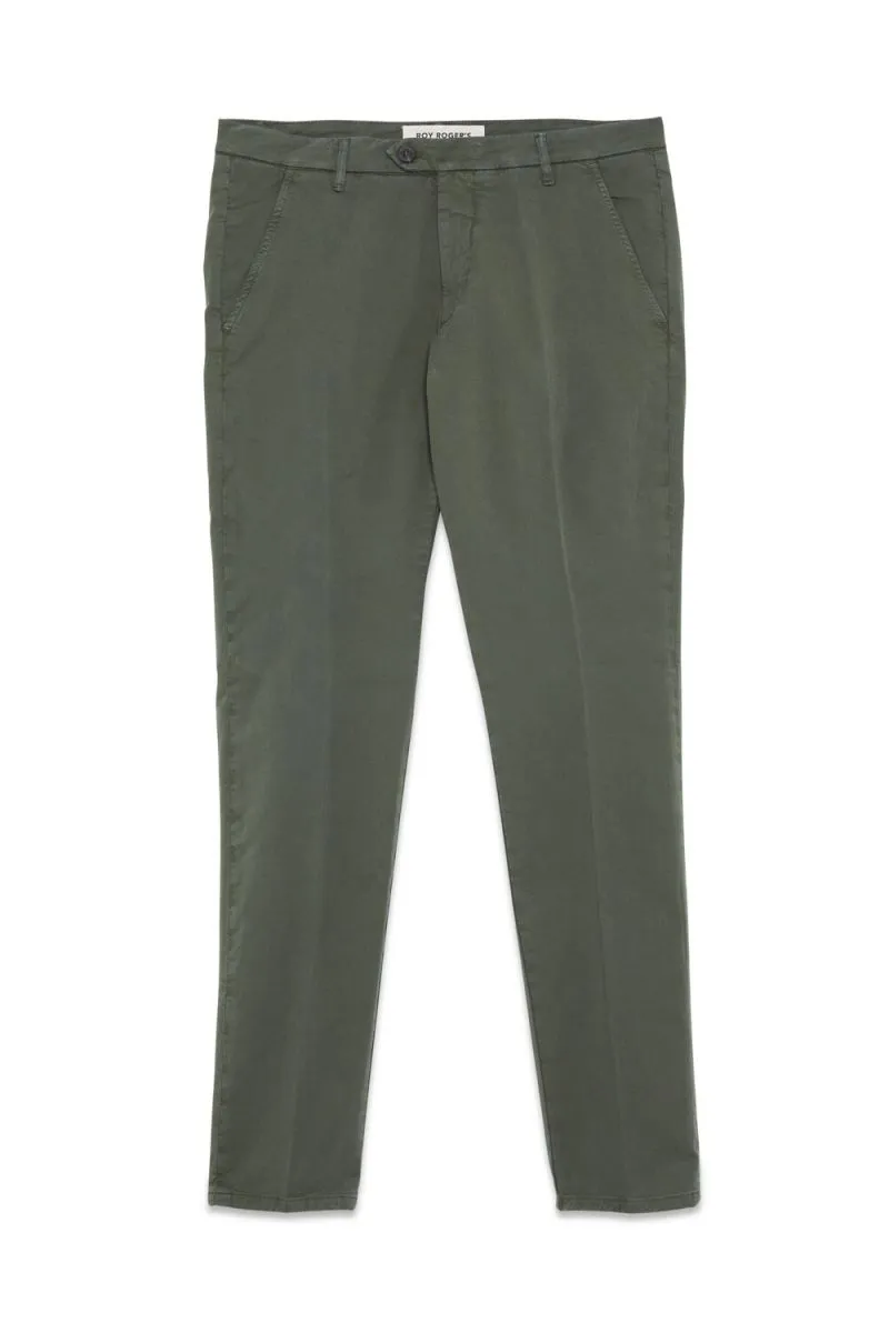 PANTALONI Uomo ROY ROGER'S NEW ROLF RRU013 - C9250112 C0015 OLIVE