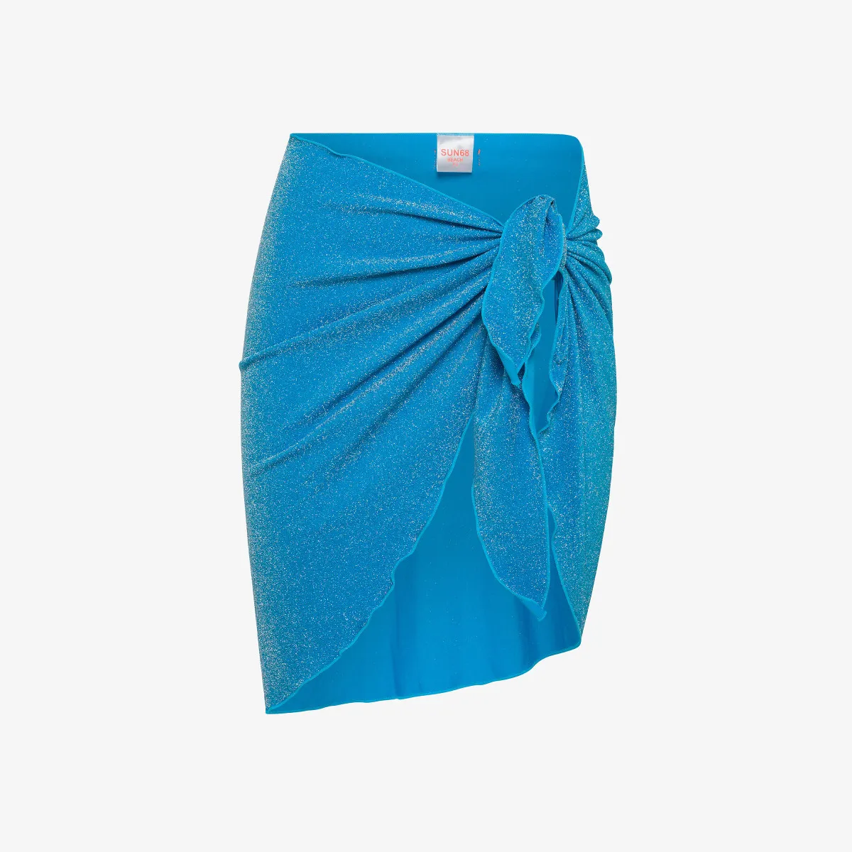 PAREO SKIRT LUREX TURCHESE