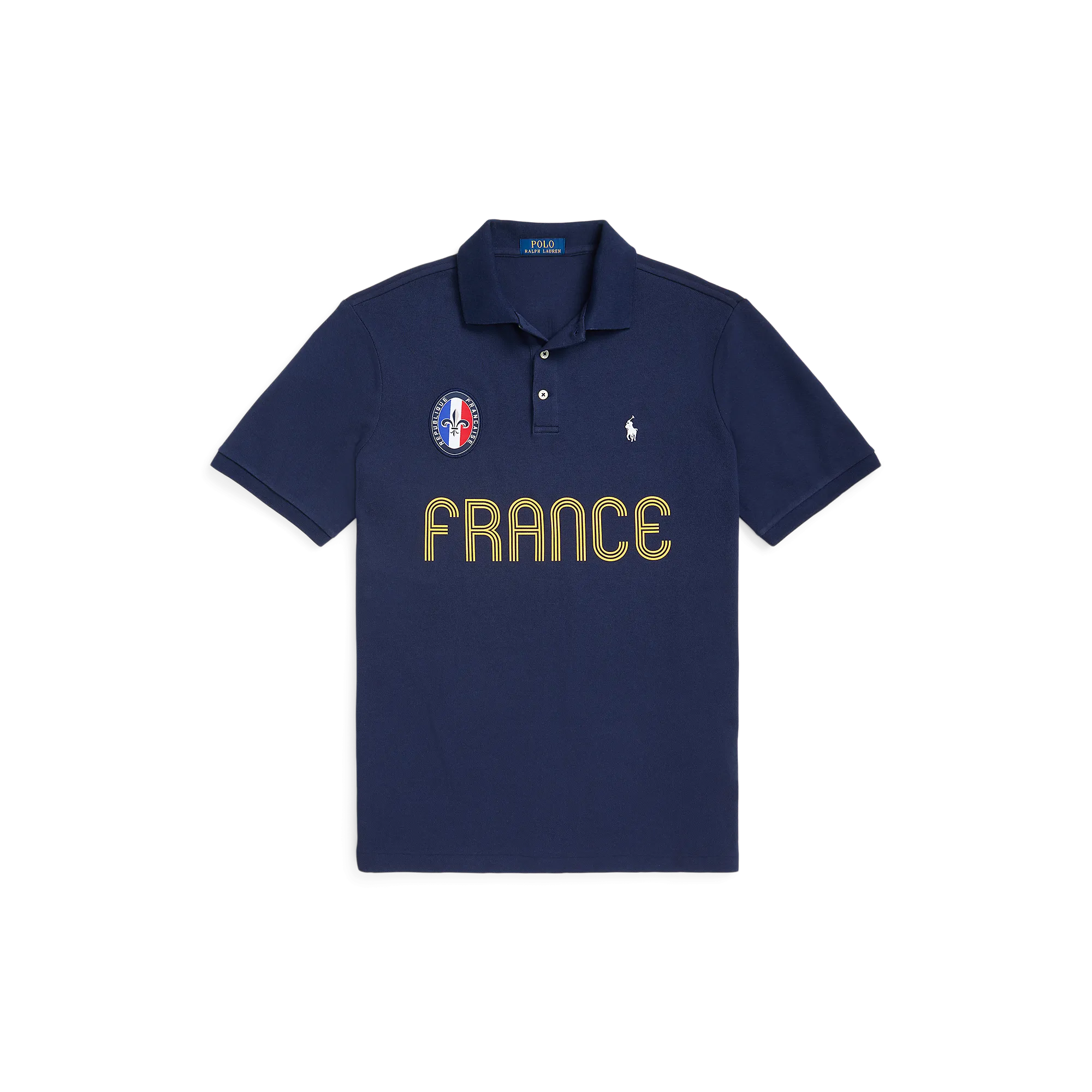  POLO RALPH LAUREN   Polo collo classico dritta in cotone | Blu