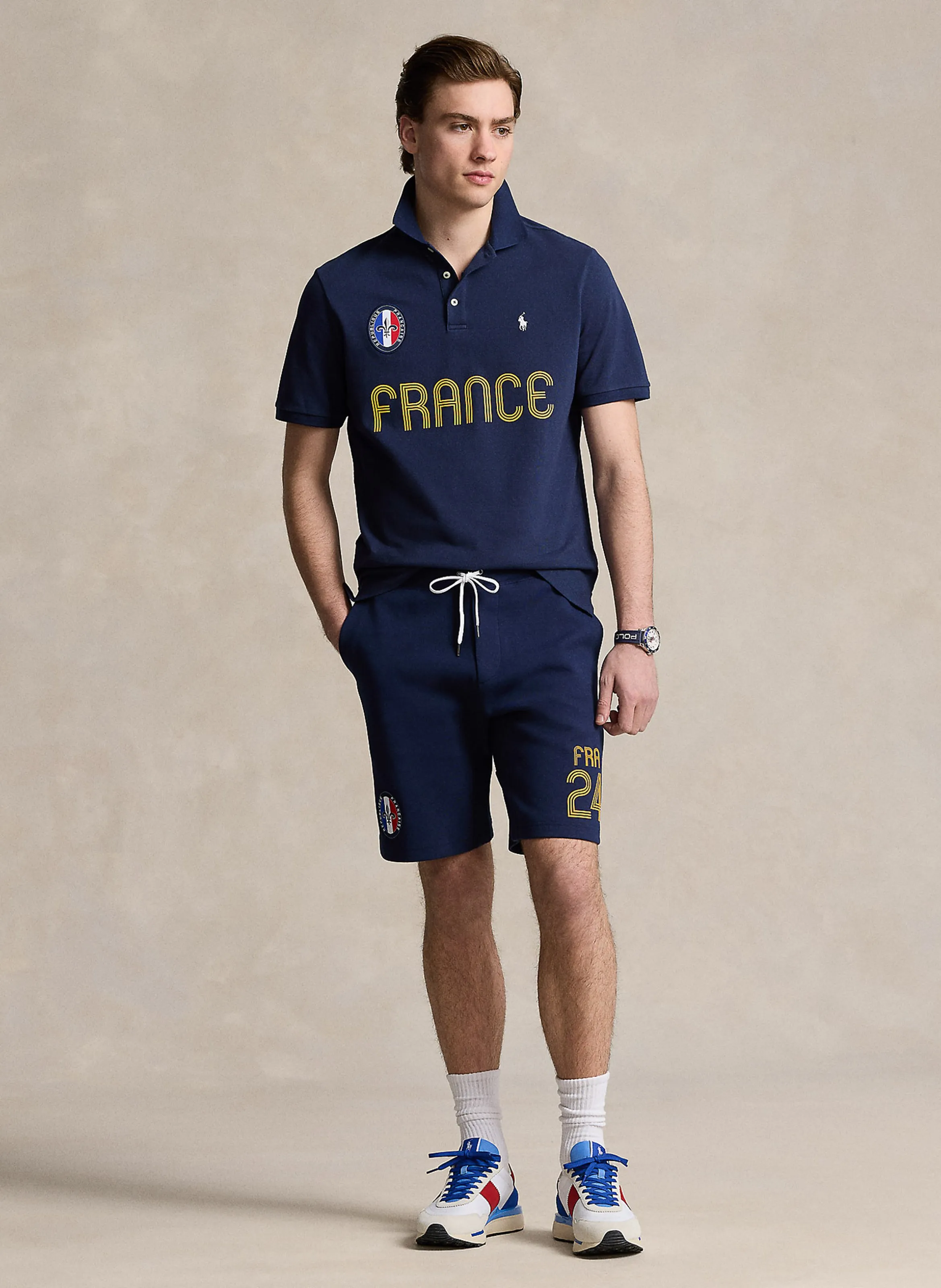  POLO RALPH LAUREN   Polo collo classico dritta in cotone | Blu