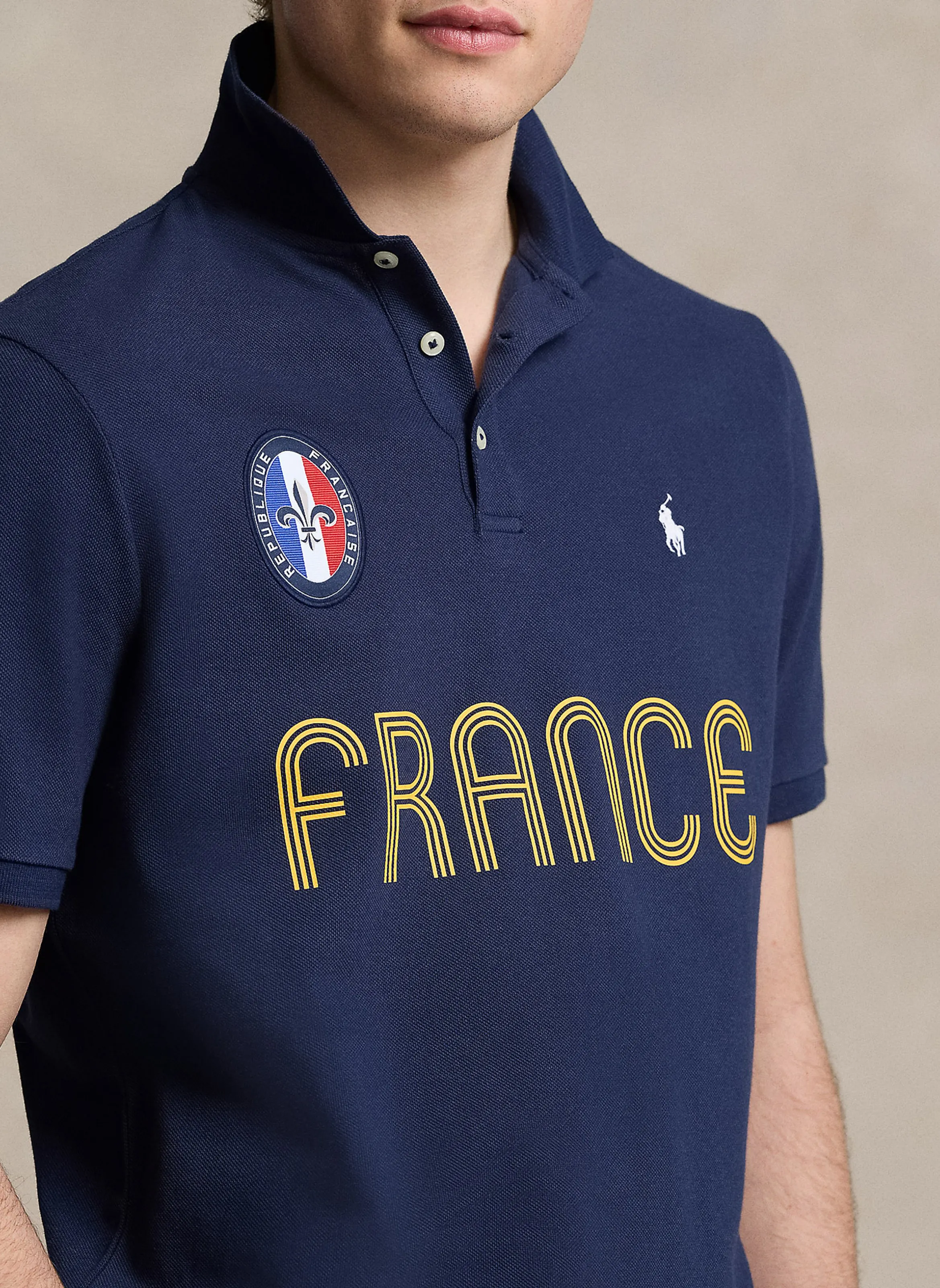  POLO RALPH LAUREN   Polo collo classico dritta in cotone | Blu