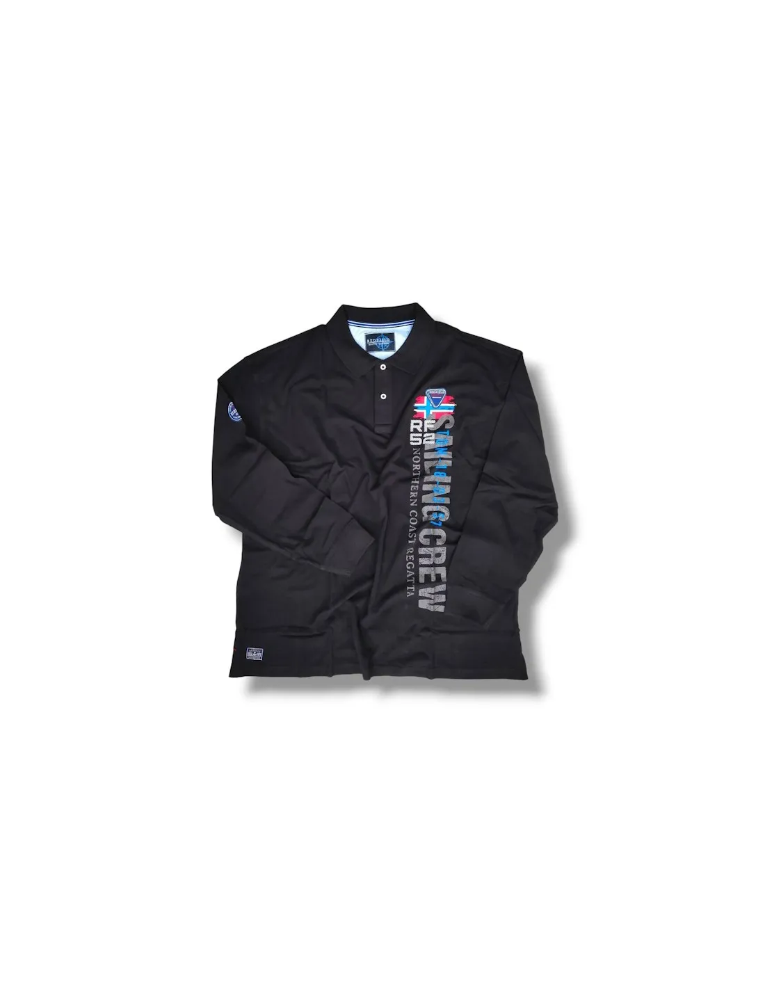 Polo uomo in piquet NERO
