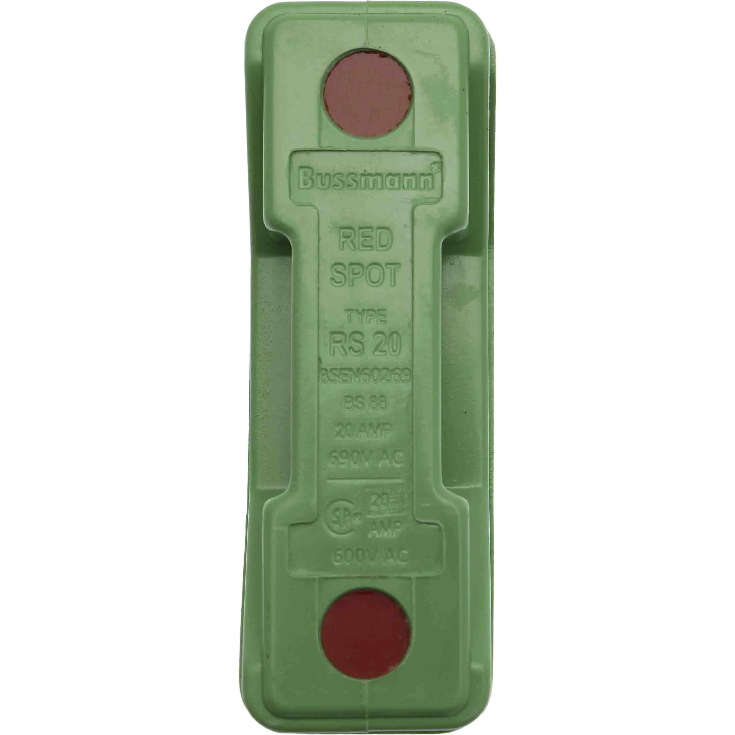 Portafusibili per montaggio su guida Eaton A1, 1P, 20A, 690V ca
