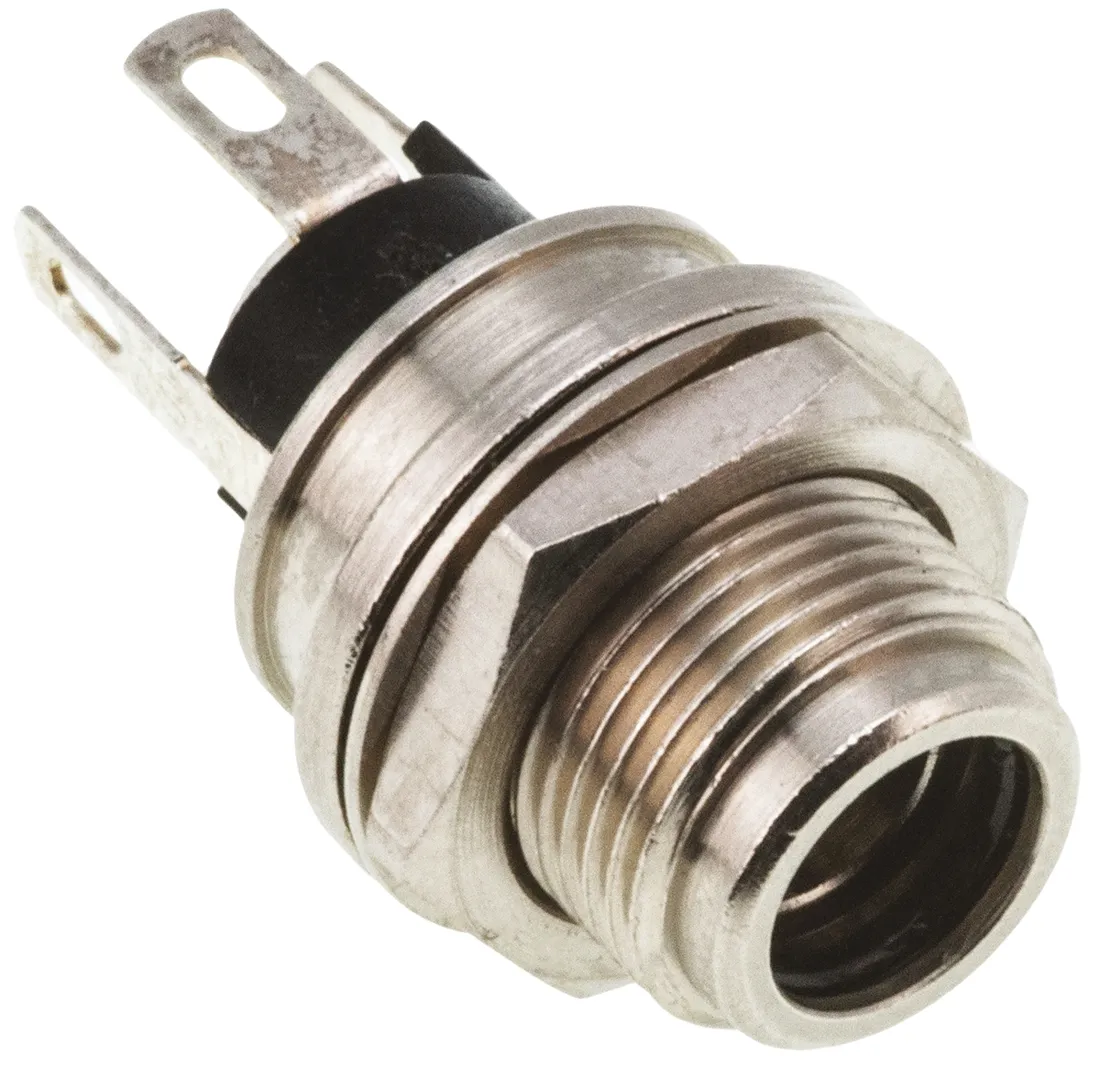 Presa di alimentazione c.c. Switchcraft, 30,0 V., 5.0A, Ø pin 2.5mm, Montaggio a pannello