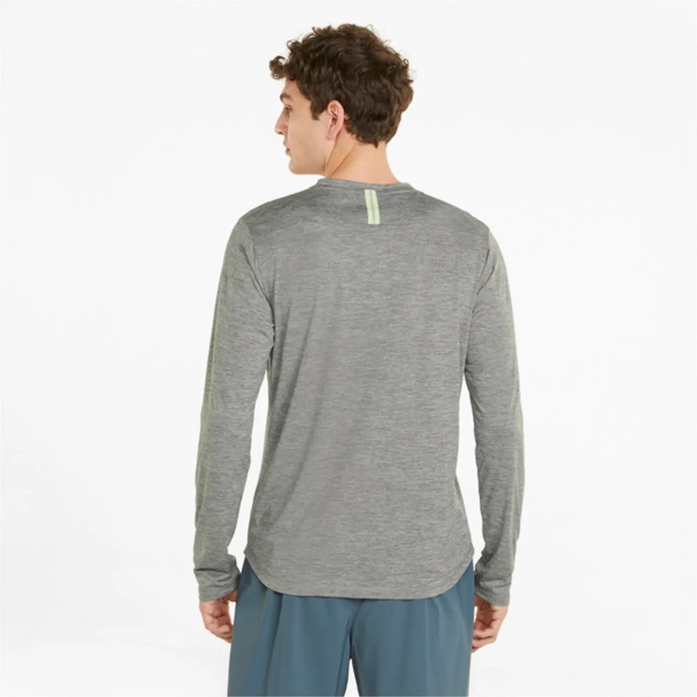 Puma T-shirt Run manica lunga 521403 03 medium gray heather