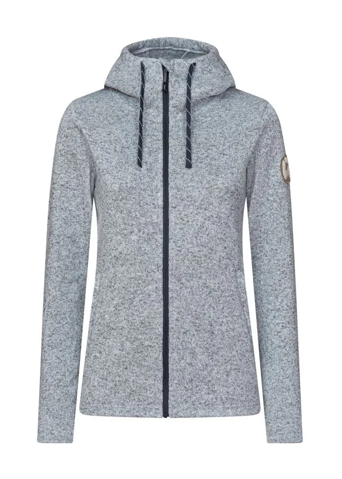 Rock Experience Berna M.Hoodie felpa pile donna