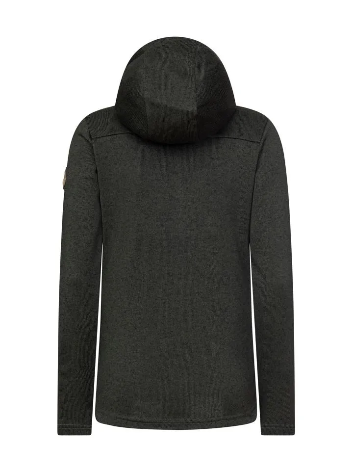 Rock Experience Berna M.Hoodie felpa pile donna