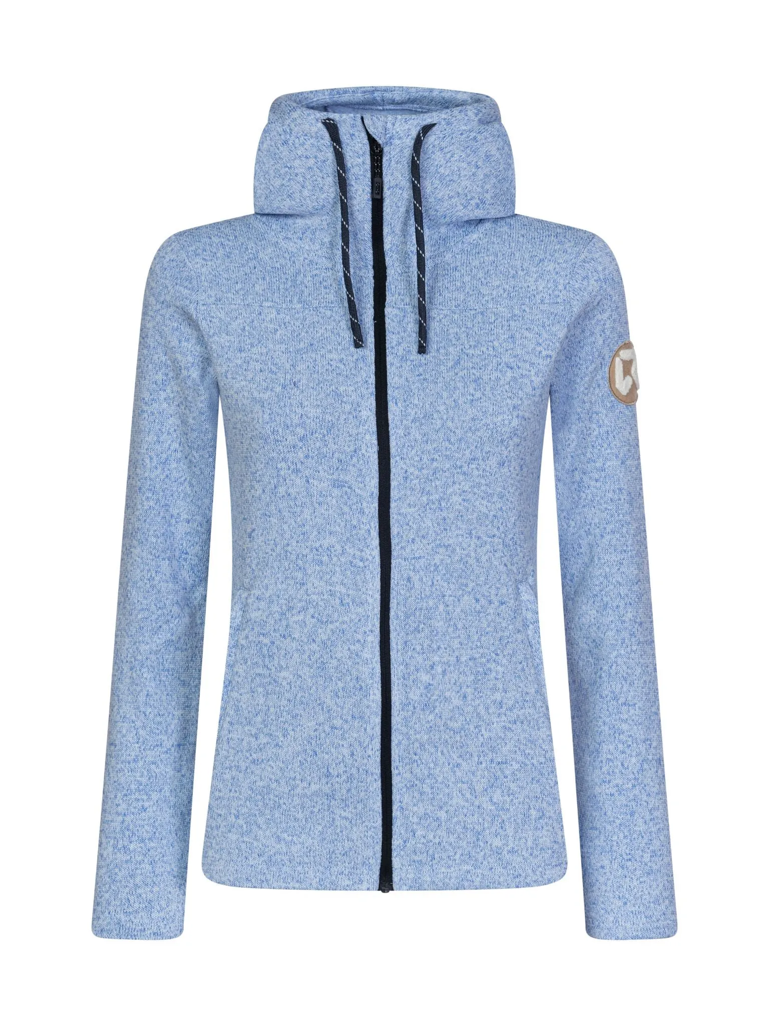 Rock Experience Berna M.Hoodie felpa pile donna