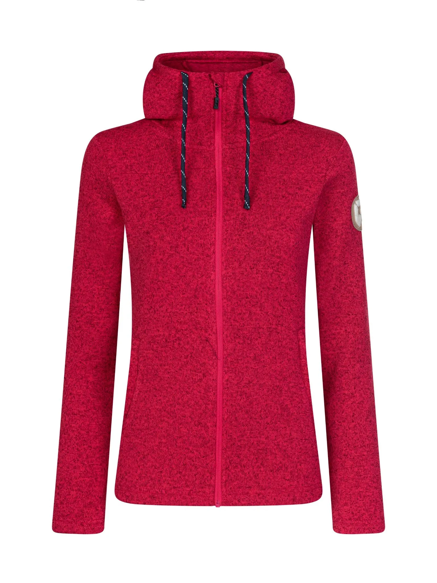 Rock Experience Berna M.Hoodie felpa pile donna