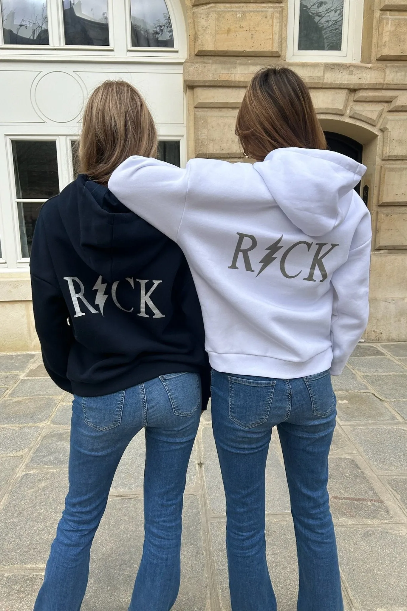 Rock hoodie navy