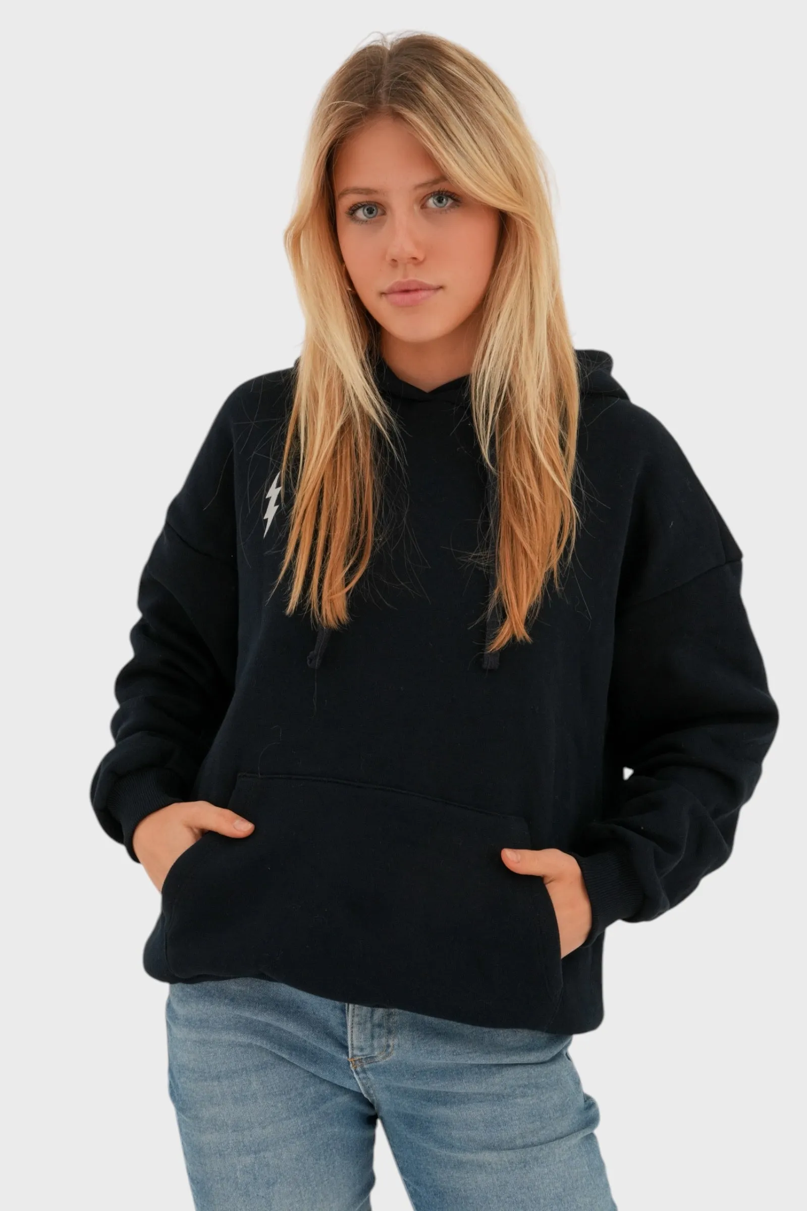 Rock hoodie navy