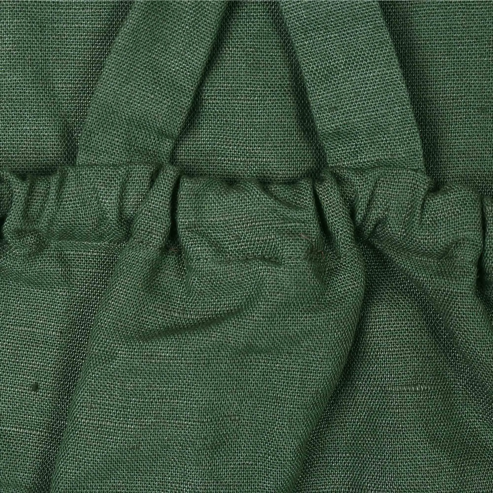 Salopette Bebè Lino E Cotone Verde Foglia
