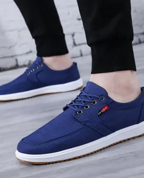 Scarpe da passeggio casual da uomo Mocassini classici traspiranti Scarpe comode da guida in tela piatta per esterni Sapato Socia