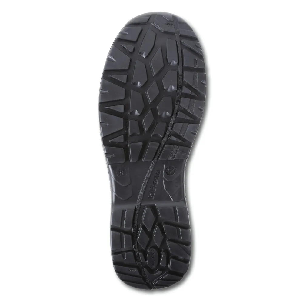 Scarpe in pelle idrorepellente con inserti in nylon e rinforzo antiabrasione nella zona del puntale - BetaWORK 7220PEK