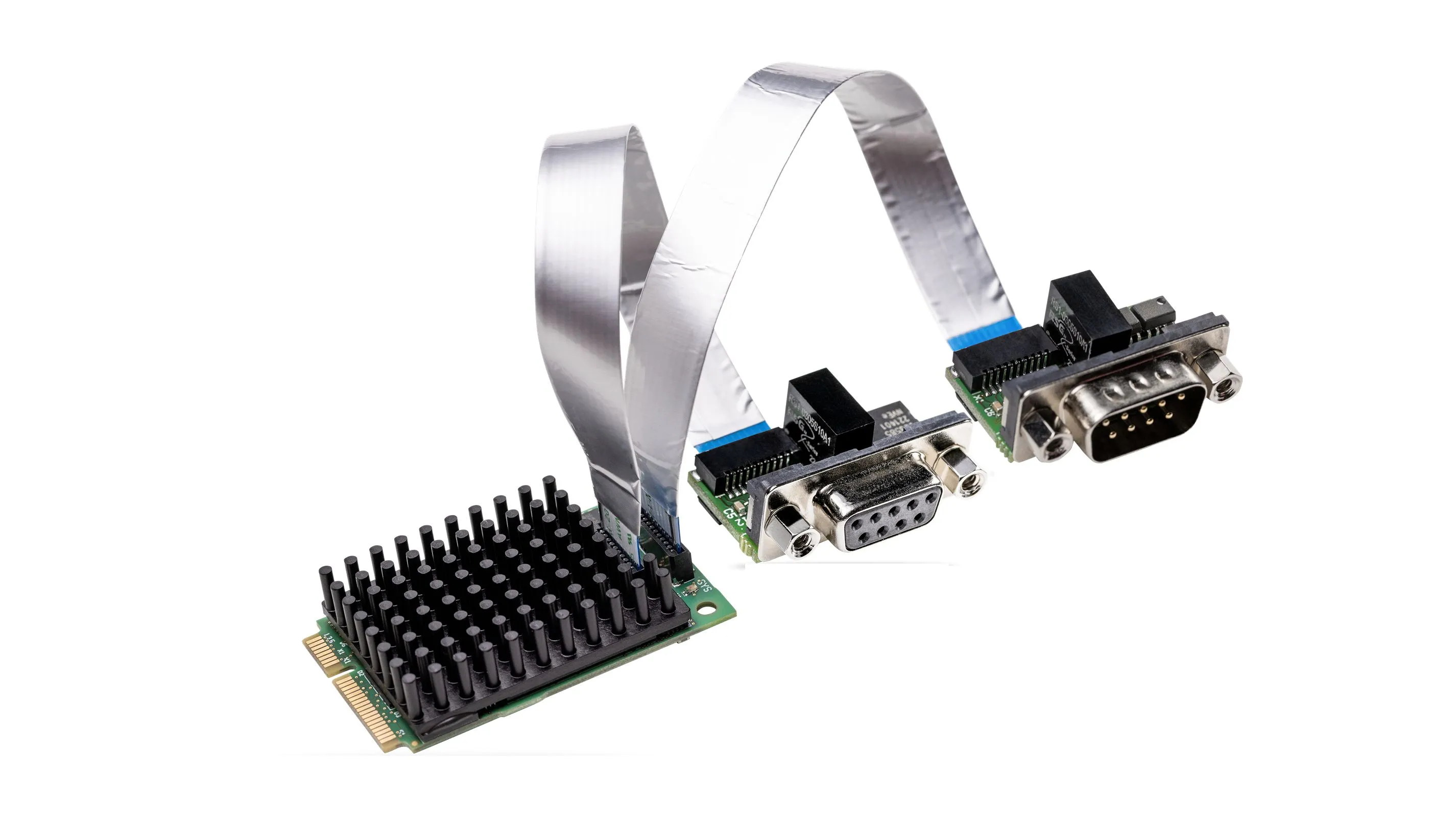 Scheda seriale Mini PCI Express porte 2 Hilscher,D-sub, 9 Pin