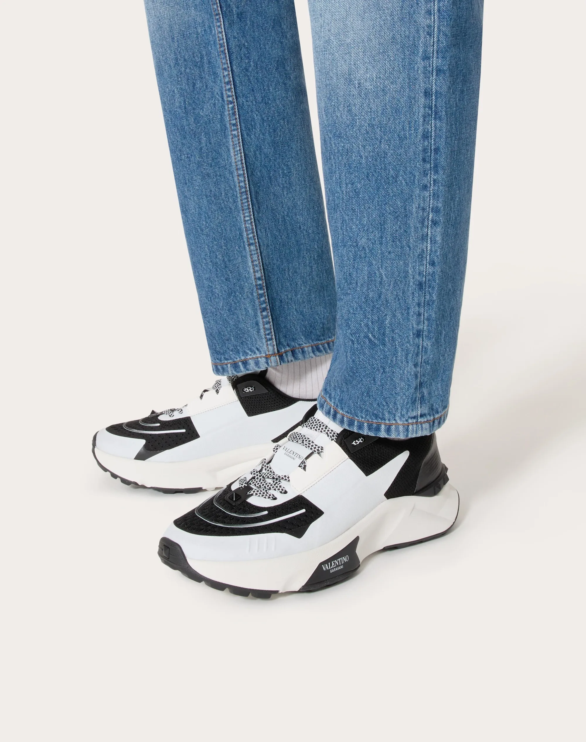 SNEAKER LOW TOP TRUE ACT IN MESH E TESSUTO GOMMATO