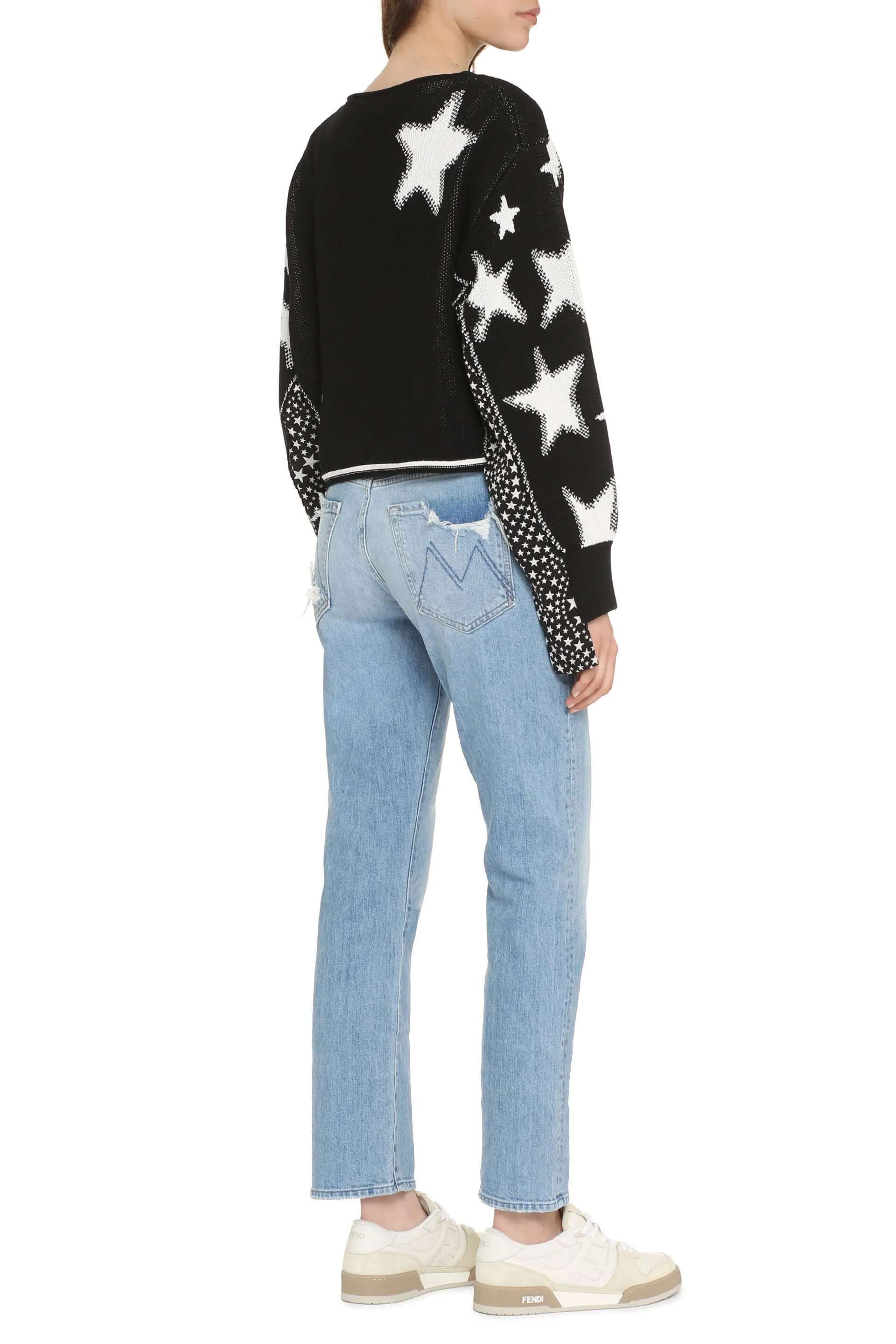 Stella McCartney Maglione girocollo a maniche lunghe