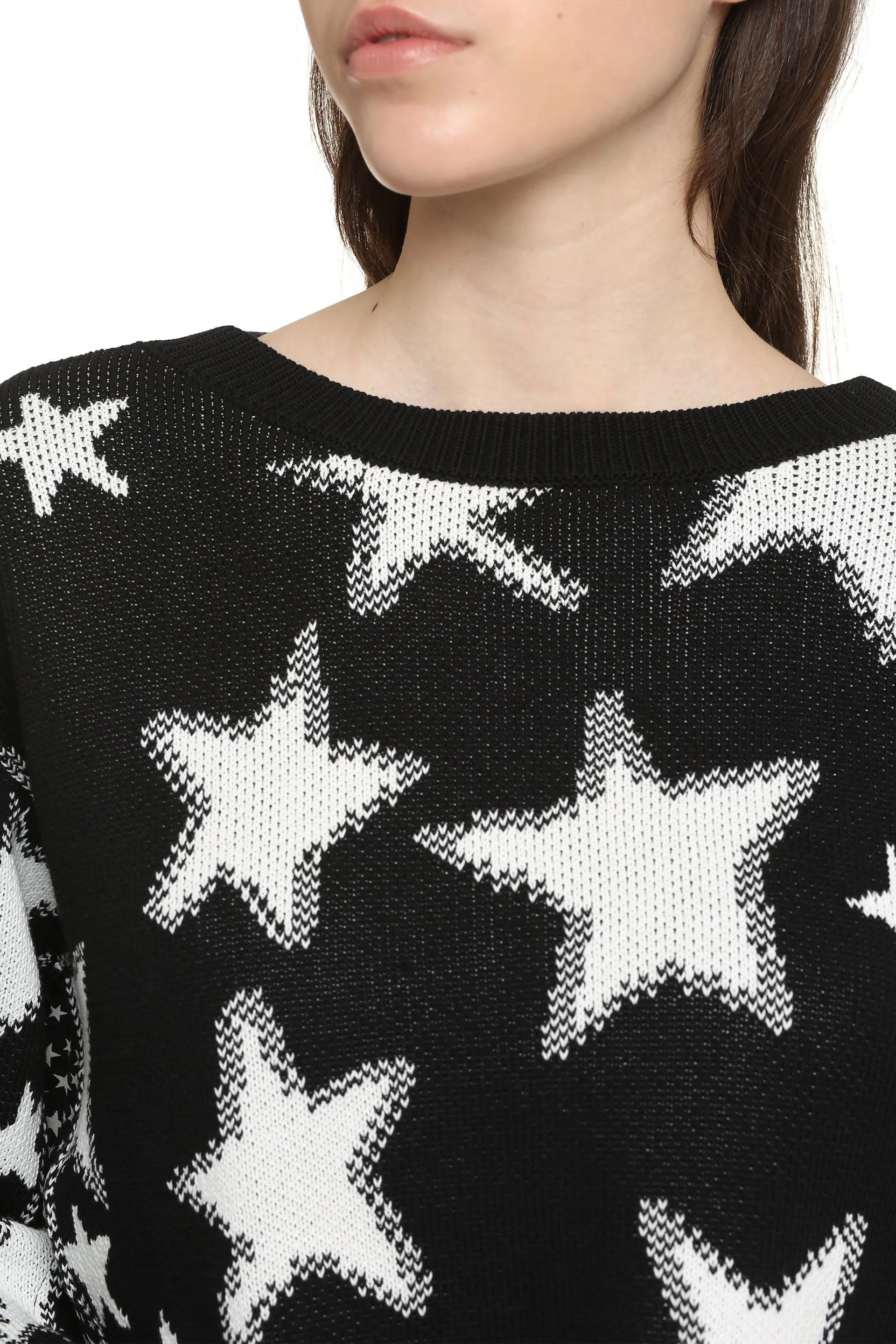 Stella McCartney Maglione girocollo a maniche lunghe