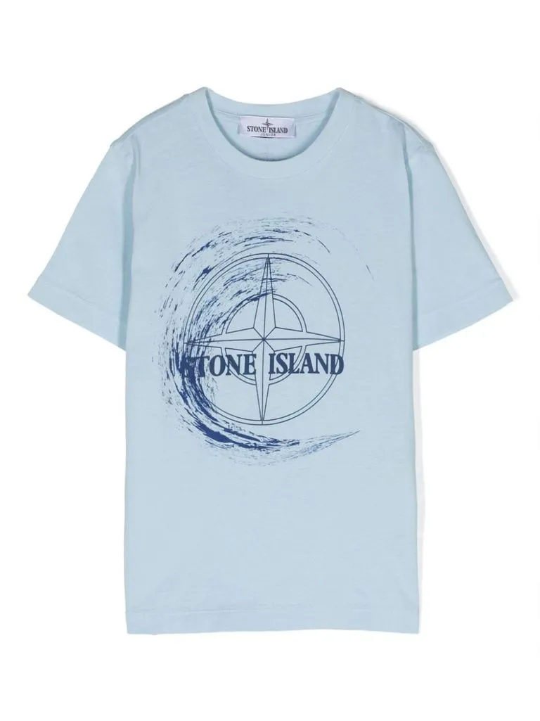 stone island T-shirt con stampa