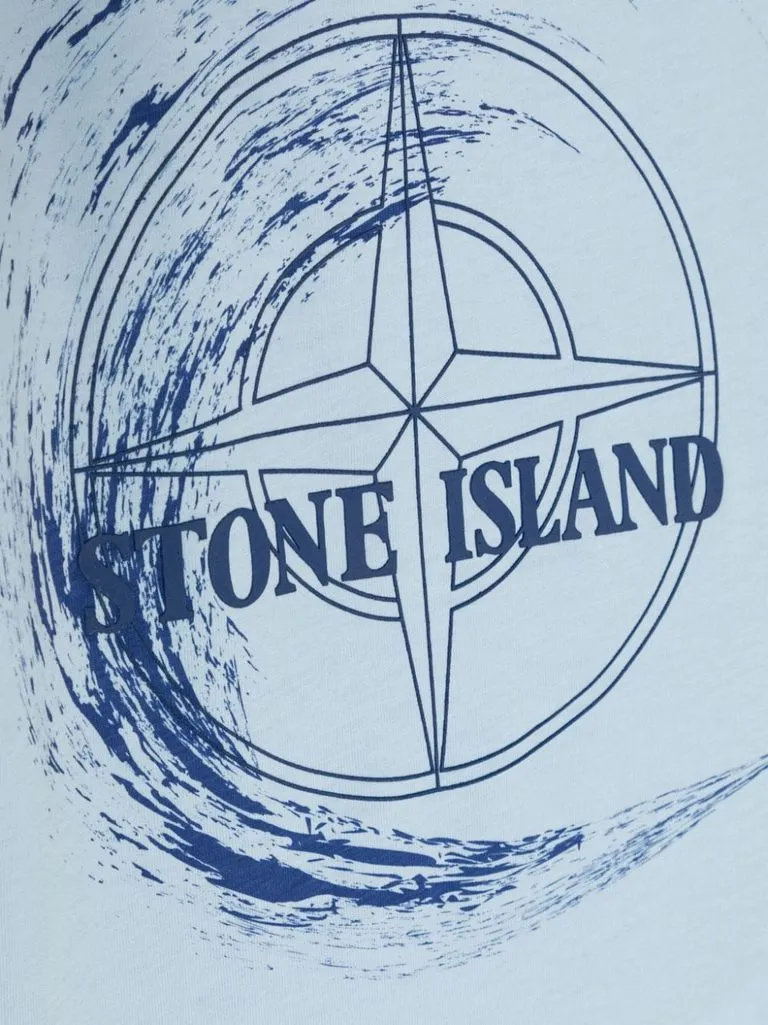 stone island T-shirt con stampa