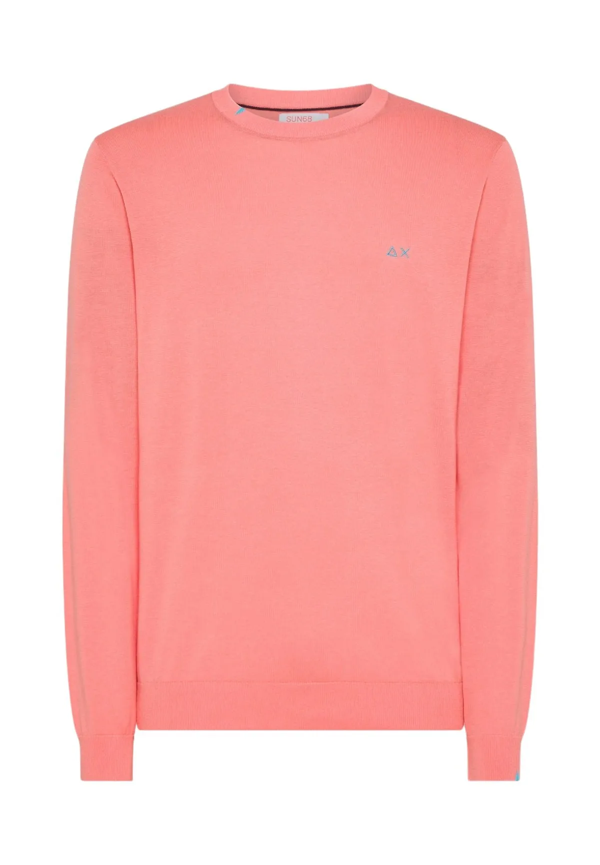 Sun68 Uomo Maglione Girocollo K34101-14 Rosa