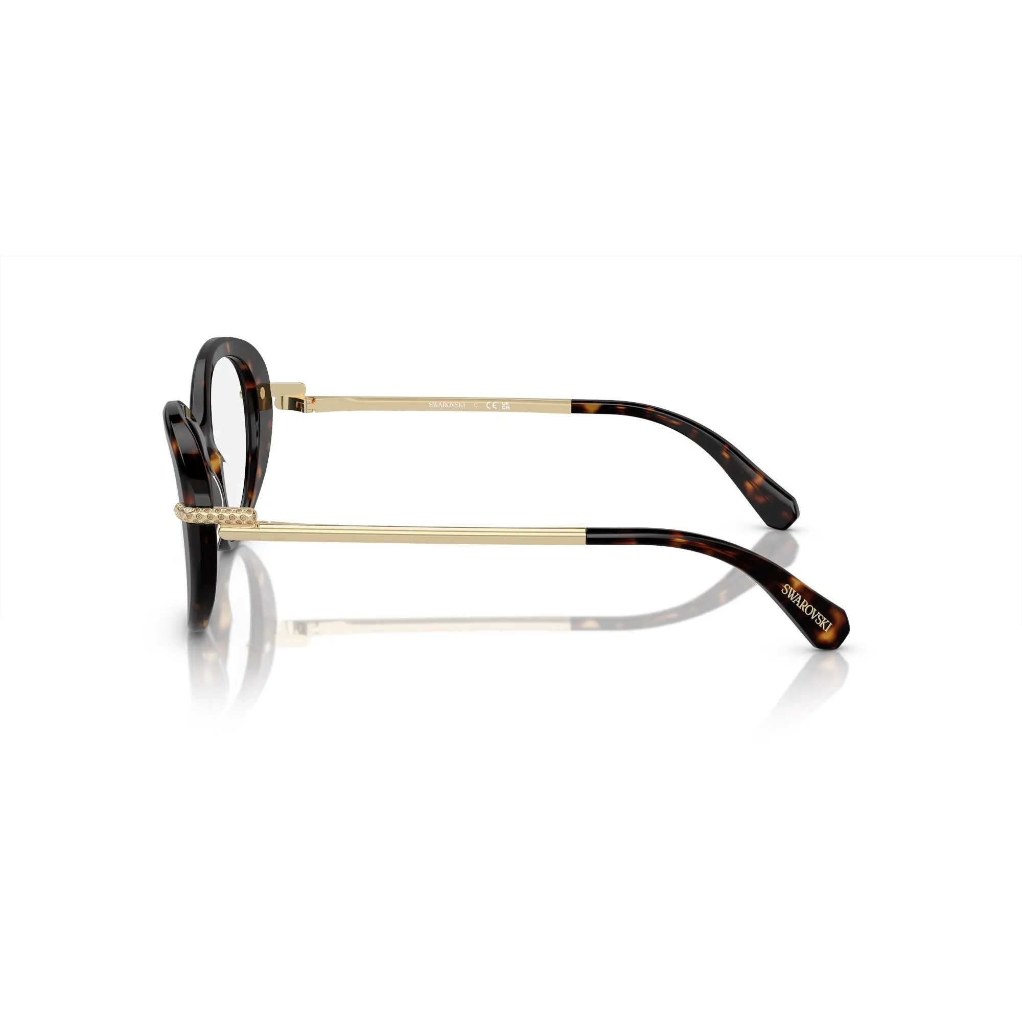   Swarovski SK 2001 - 1002 Avana Scura | Occhiale Da Vista Donna 