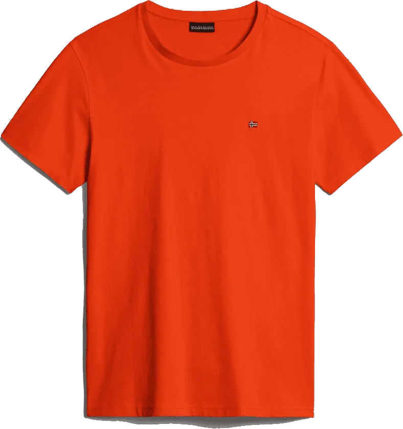 T-SHIRT A MANICA CORTA DA UOMO NAPAPIJRI SALIS SUM RED CHERRY R05 NP0A4H8D R05