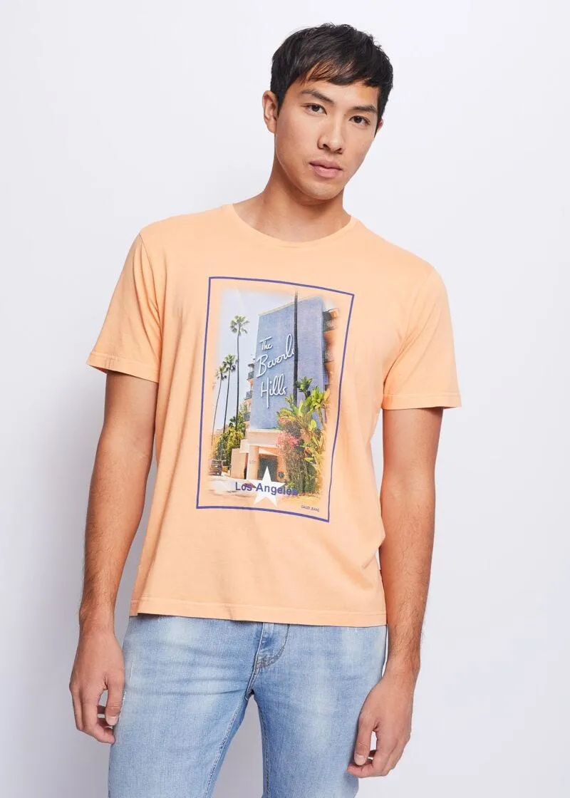 T-shirt con stampa Los Angeles