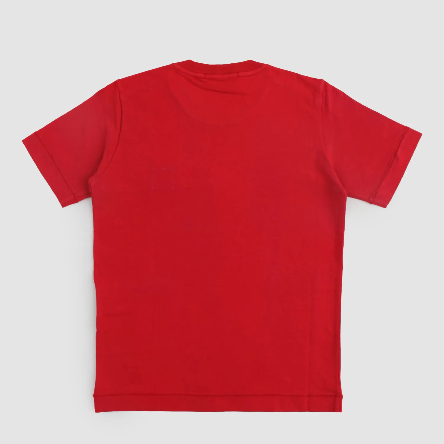 T-Shirt Rossa Con Logo E Maniche Corte