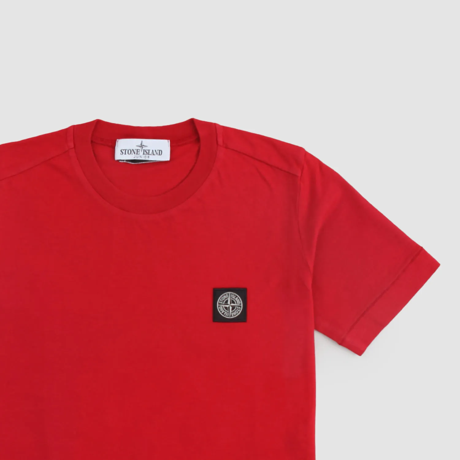 T-Shirt Rossa Con Logo E Maniche Corte