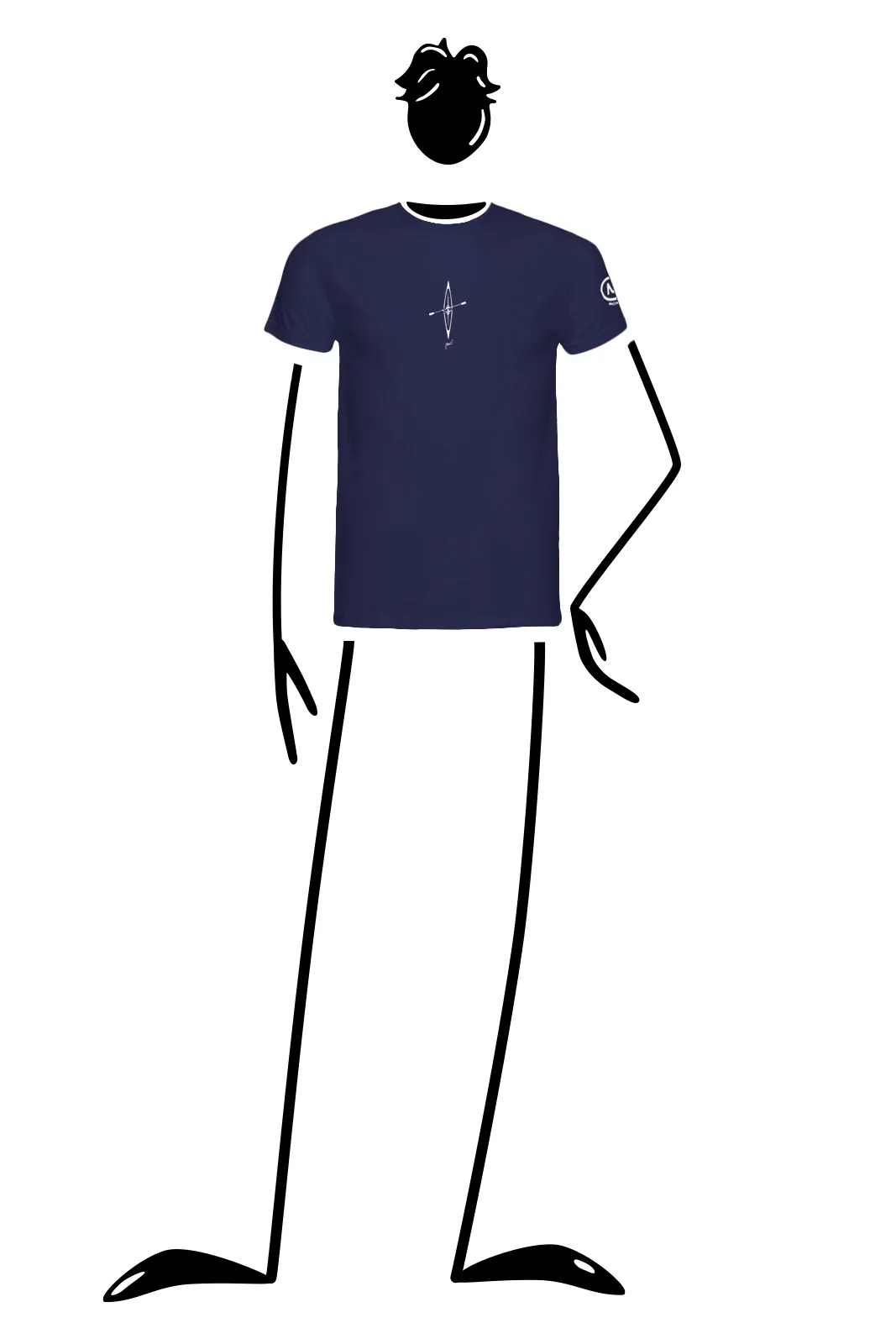 --T-shirt uomo “Canottaggio” HASH-