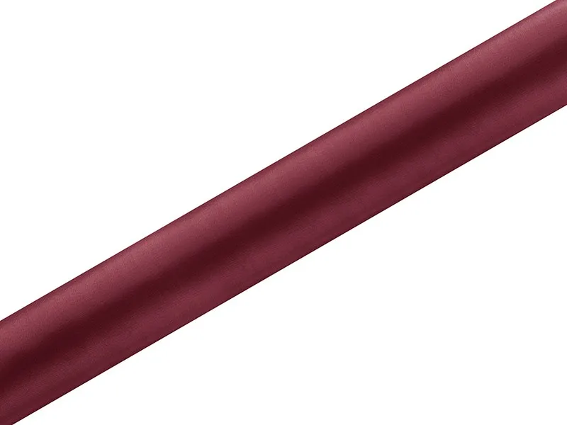 Tessuto satinato Bordeaux 0,36 x 9m