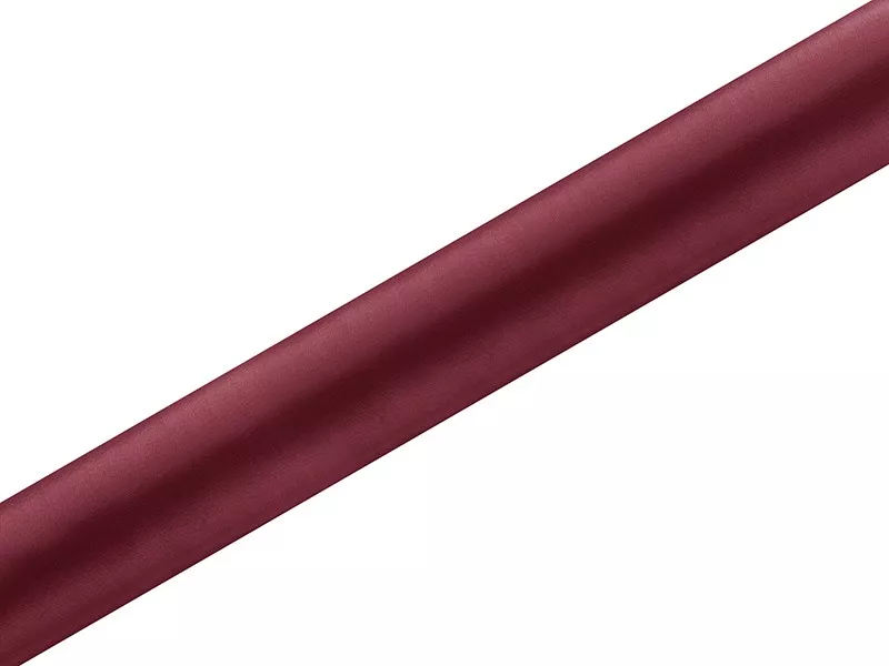 Tessuto satinato Bordeaux 0,36 x 9m